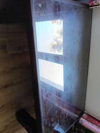 Mesa y 6 sillas madera maciza