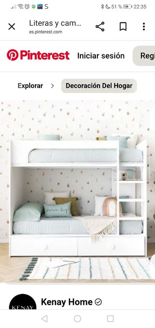 Litera infantil Kenai Home - 2 camas