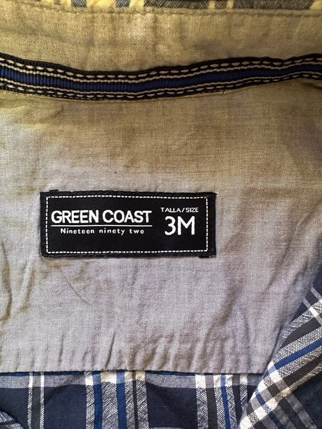 Camisa Green Coast cuadros M