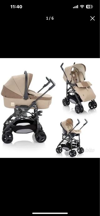Passeggino Trio inglesina Zippy free
