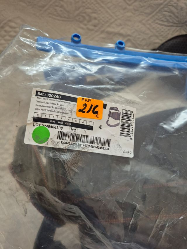 Corsé de hipertensión Jewett
Código (OTD 080A)