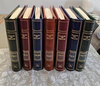 Álbumes Sellos España (7uds)