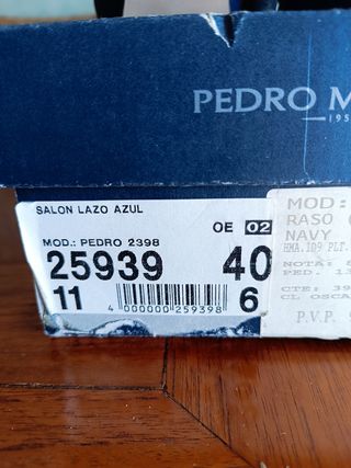 Salones Pedro Miralles - Azul Marino