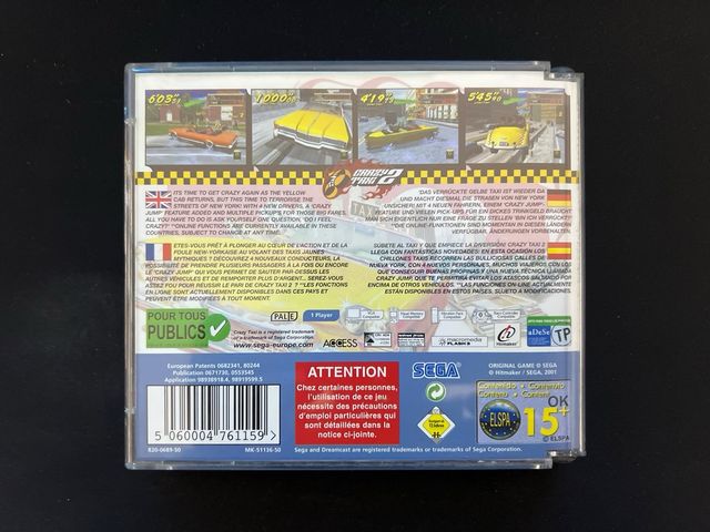 Crazy Taxi 2 - Dreamcast