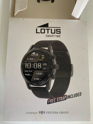 Reloj Lotus Smartwatch Negro