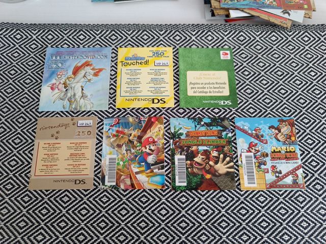 Puntos VIP Nintendo DS (8 tarjetas)