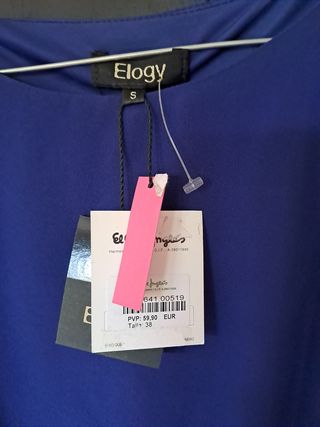 Vestido Elody azul nuevo con etiquetas 