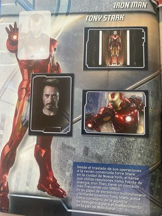 Álbum Panini Avengers 2012 incompleto — Marvel.