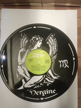 Orologio da parete in vinile