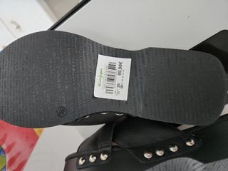 Sandalias mujer negras plataforma