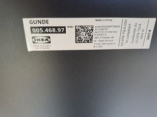 Mesas plegables ikea x2