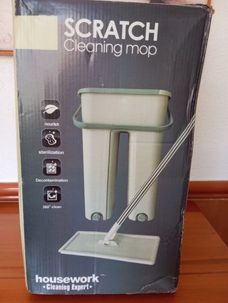 Mopa Limpieza Suelo Scratch con escurridor nueva 