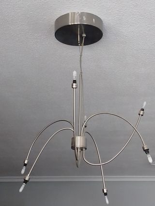  Conjunto Lámpara colgante y lámpara de pie.
