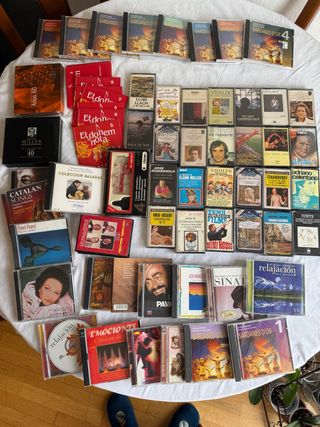 Lote Música Clásica: 38 CDs + 28 Casetes