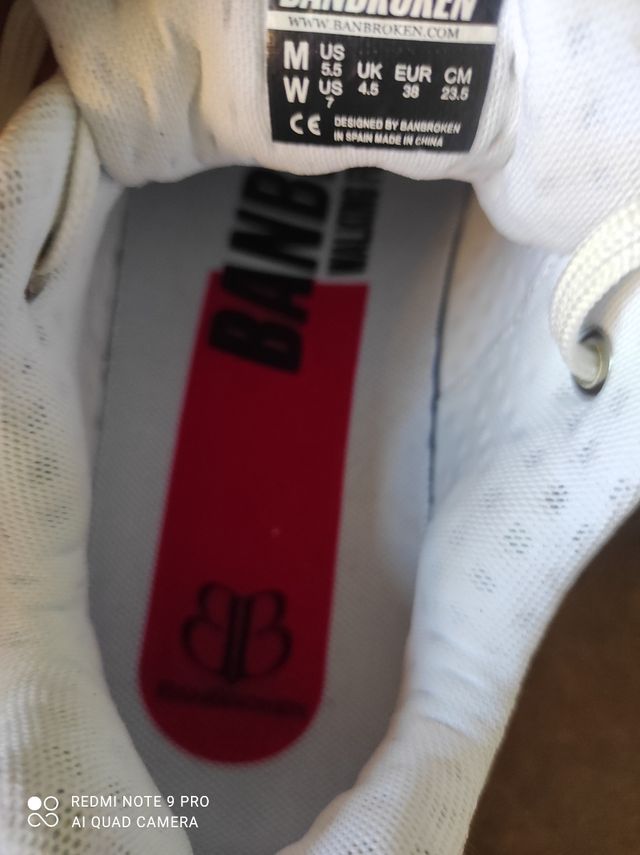 Zapatillas Banbroken nuevas