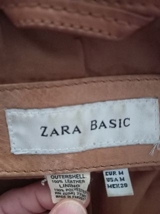 Chaqueta piel mujer vintage