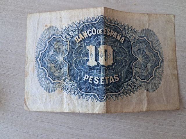 Billete 10 pesetas