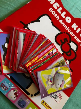 Cromos/pegatinas Hello Kitty