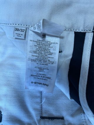 G-Star Bronson chinos slim - Azul