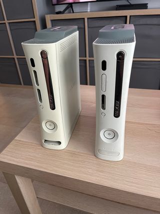 2 Consolas Xbox 360 blancas