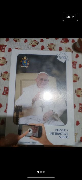 Puzzle interattivo di Papa Francesco