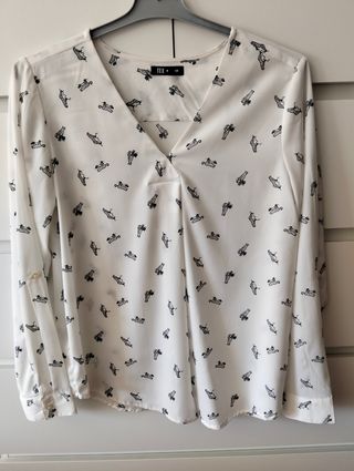 Blusa de manga larga