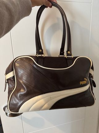 Bolso Puma deportivo marrón beige