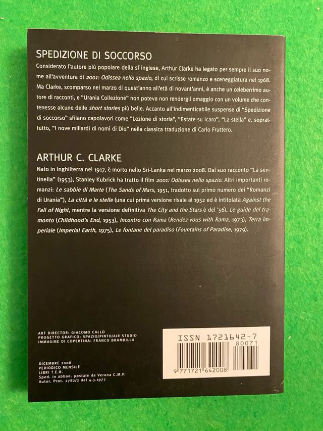 Fantascienza Urania 71 Spedizione di Soccorso