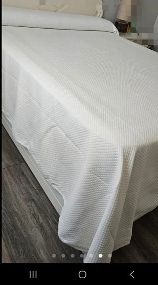 Colcha bouti blanca poliester REIG MARTI