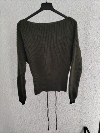 Jersey lana verde