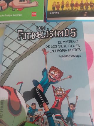 Lote 3 libros juveniles fútbol