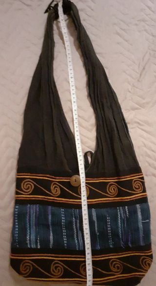 Borsa tracolla in cotone thailandese