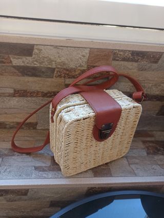 Bolso rafia