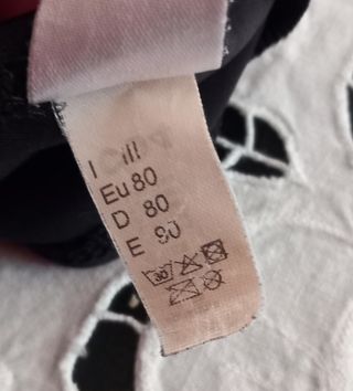 Bikini nero tg.3 pizzo