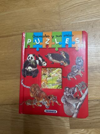 Lote. Conoce a los animales y crias con puzzles