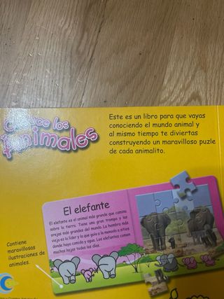 Lote. Conoce a los animales y crias con puzzles