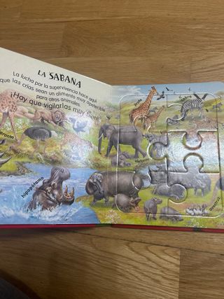 Lote. Conoce a los animales y crias con puzzles