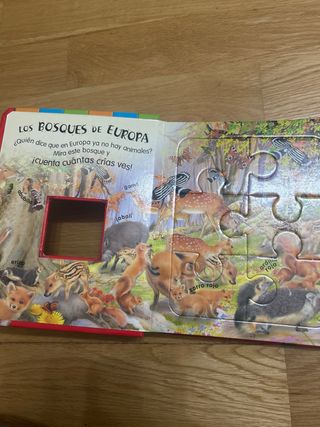 Lote. Conoce a los animales y crias con puzzles
