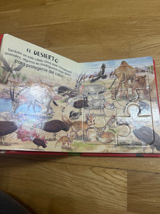 Lote. Conoce a los animales y crias con puzzles