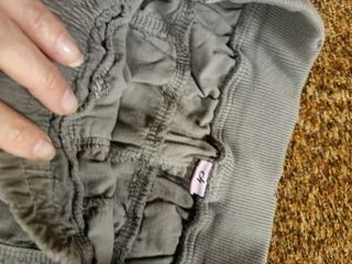 Pantaloni Corduroy Grigio Bambina
