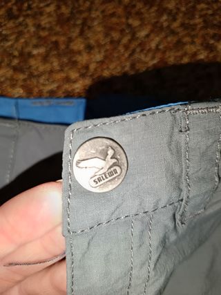 Pantaloni convertibili staccabili bimbo Salewa