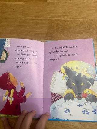 Pack 2 libros. Caperucita Roja y Peppa pig.
