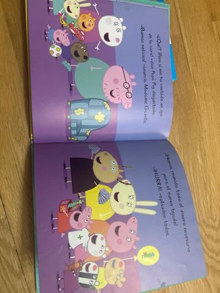 Pack 2 libros. Caperucita Roja y Peppa pig.