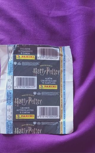 Cromos Harry Potter Panini