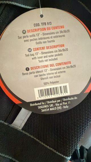 Borsa porta utensili nuova