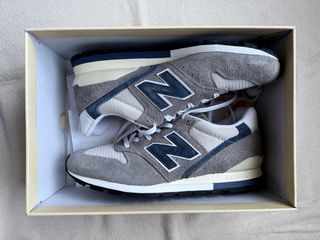 New Balance U996TE - Gris/Azul - Casi nuevas