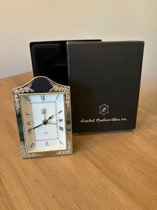 Reloj Vintage Isabel Cabanillas en Plata de Ley 925  Años 80