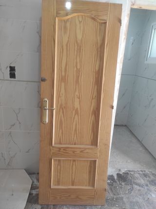 Puertas interior pino macizo