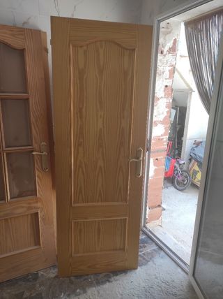 Puertas interior pino macizo