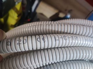 Tubo corrugado  20 mm 